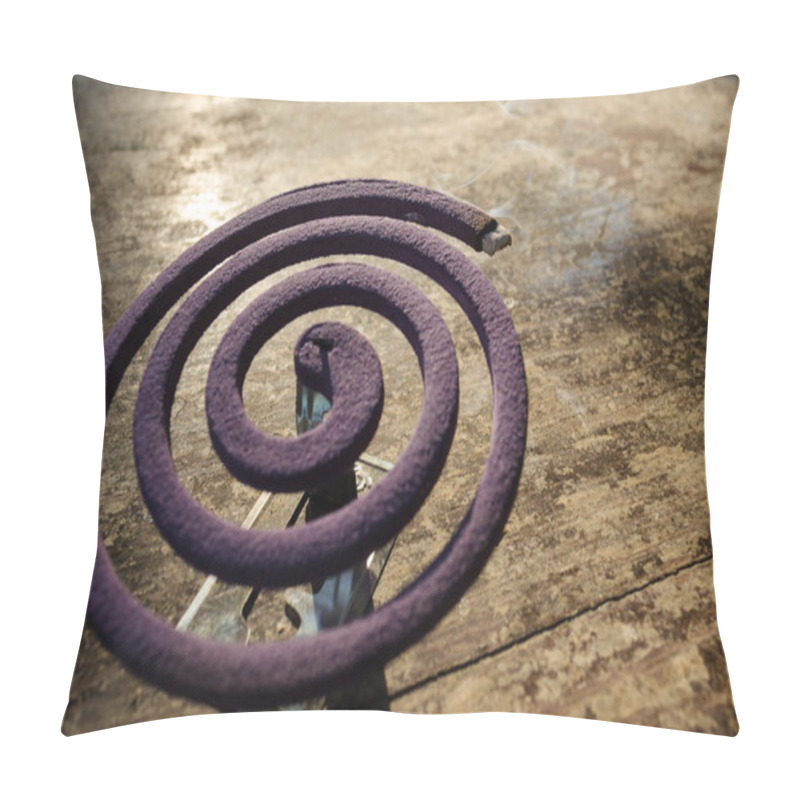 Personality  Lavender Mosquito Coil. Mosquito Repellent. Anti-mosquito. Preve Pillow Covers