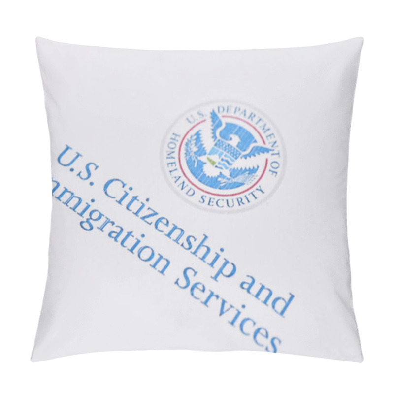 Personality  U.S. Citizenship And Immigration Services Pillow Covers