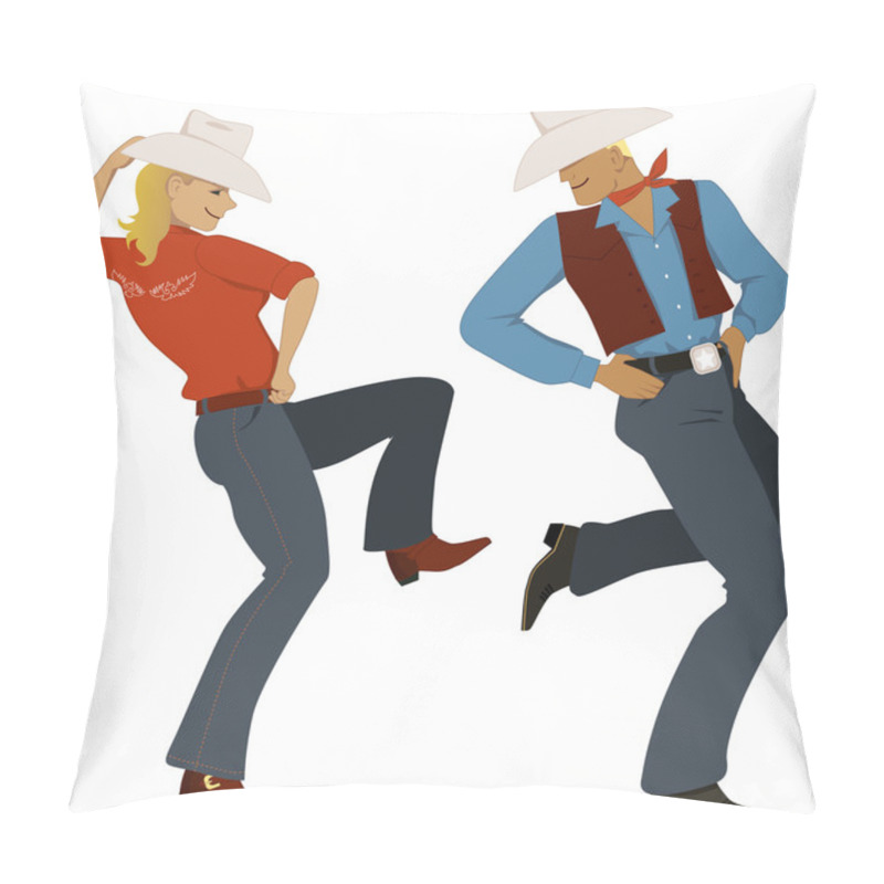 Personality  Cowboy Dancing Pillow Covers