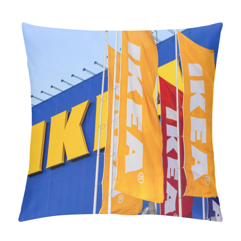 Personality  SAMARA, RUSSIA - SEPTEMBER 6, 2014: IKEA Samara Store. IKEA Is T Pillow Covers