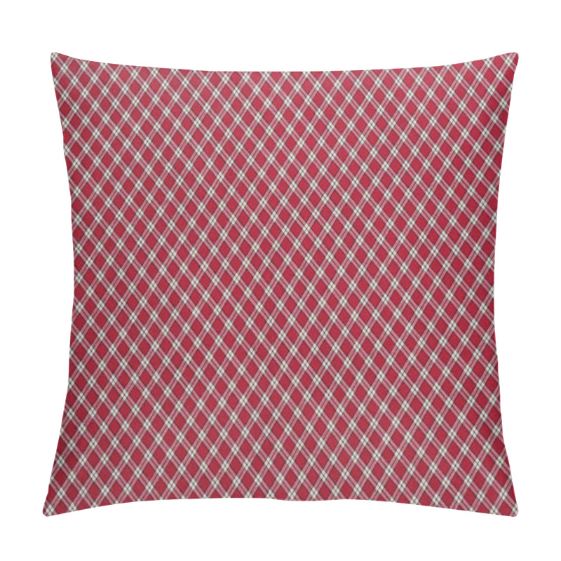 Personality  Red Plaid Cloth Series Pillow Covers