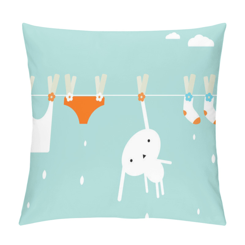 Personality  Bunny Laundry Pillow Covers