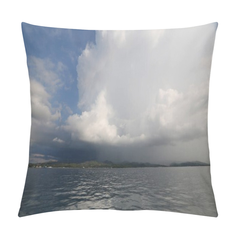 Personality  Boracay Under Beautiful Clouds Pillow Covers