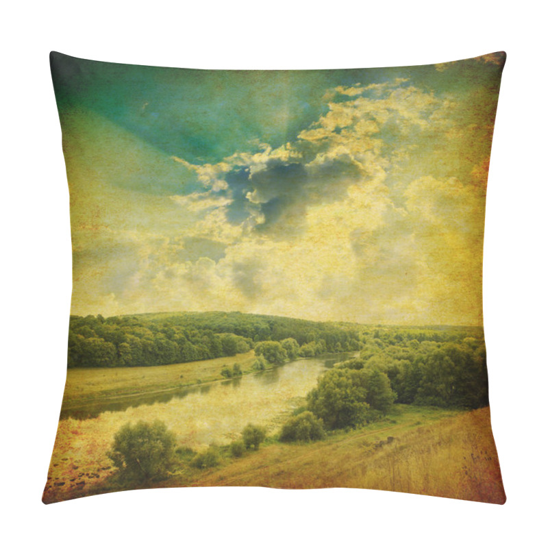 Personality  Landscape Pillow Covers