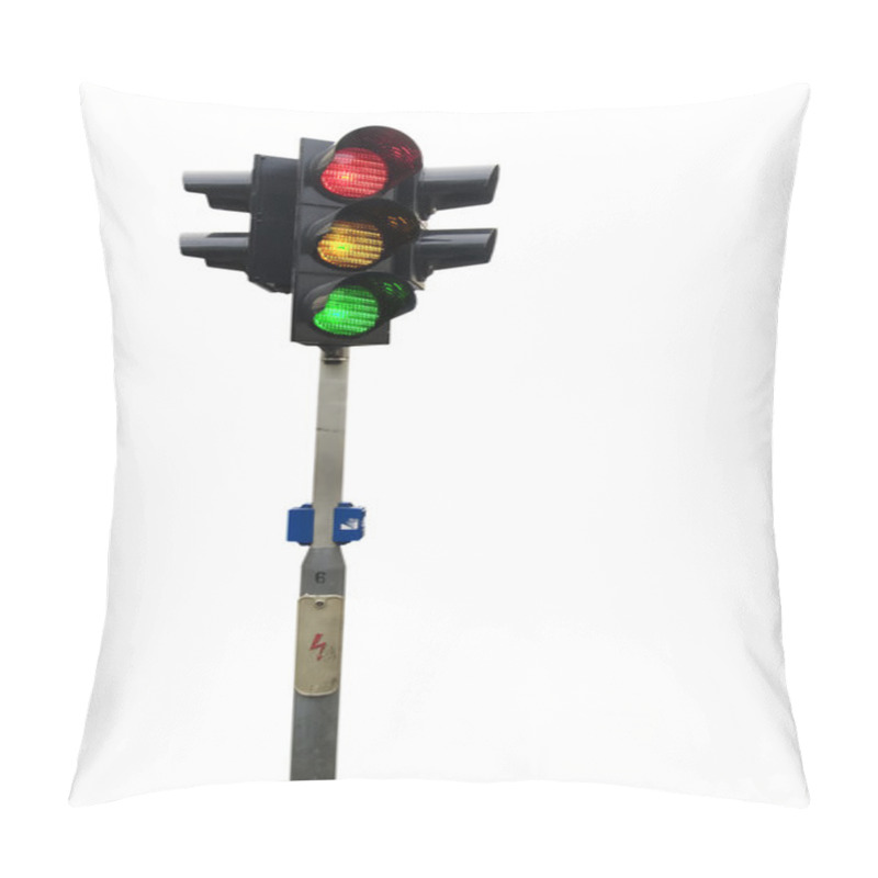 Personality  Traffic Light Isolated Pillow Covers