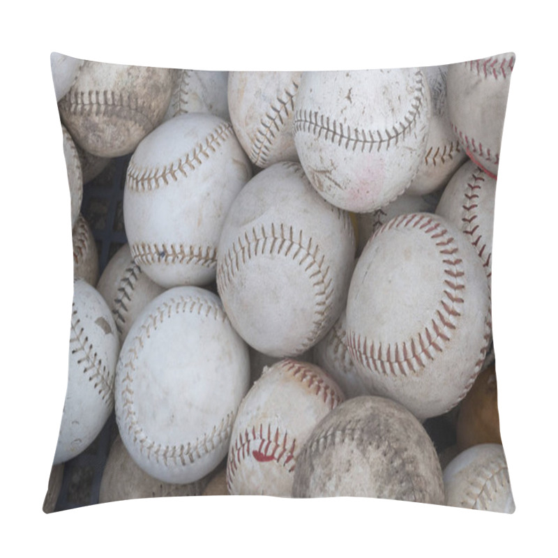 Personality  Baseball Practice Season Theme Background Pillow Covers