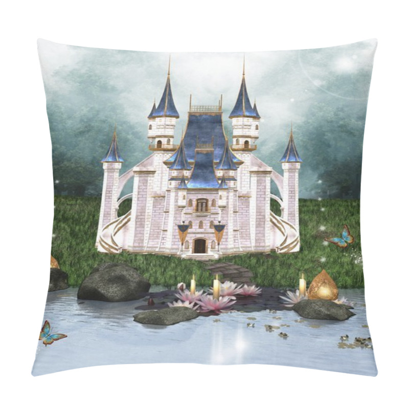 Personality  Enchanted Castle Pillow Covers