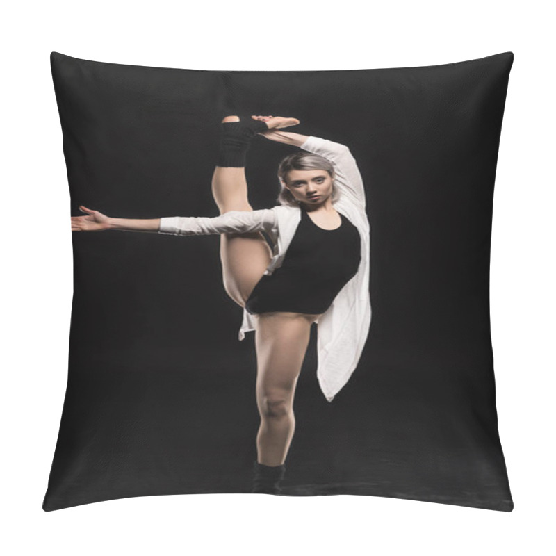 Personality  Dancing Woman In Bodysuit Pillow Covers