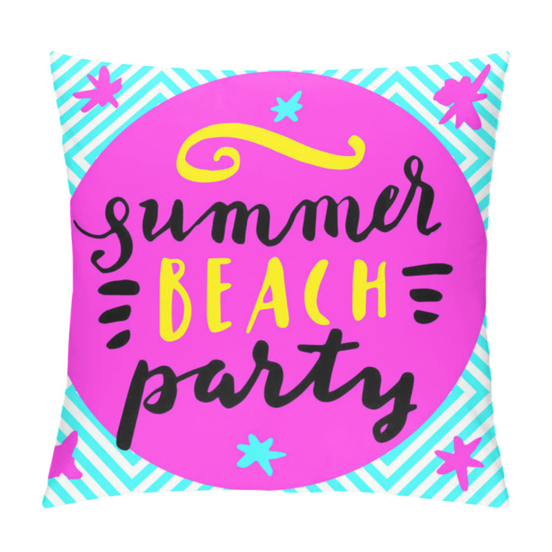 Personality  Summer Beach Party Pillow Covers