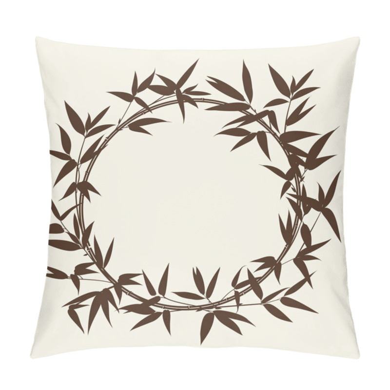 Personality  Bamboo Decorative Frame. Pillow Covers