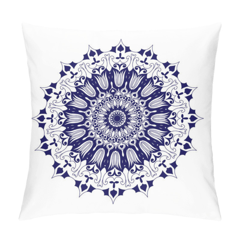 Personality  Mandala. Ethnic Decorative Elements. Hand Drawn Background. Islam, Arabic, Indian, Ottoman Motifs.  Pillow Covers