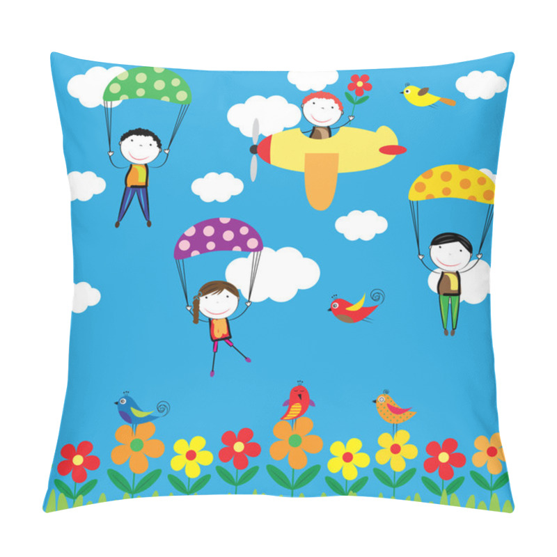 Personality  Happy Kids Pillow Covers