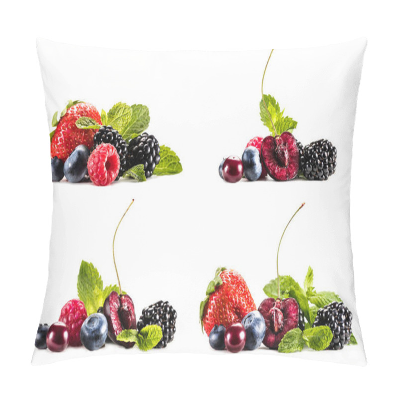 Personality  Piles Of Various Berries Pillow Covers