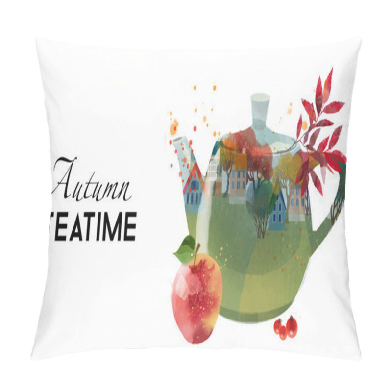 Personality  Autumn Tea Time Pillow Covers