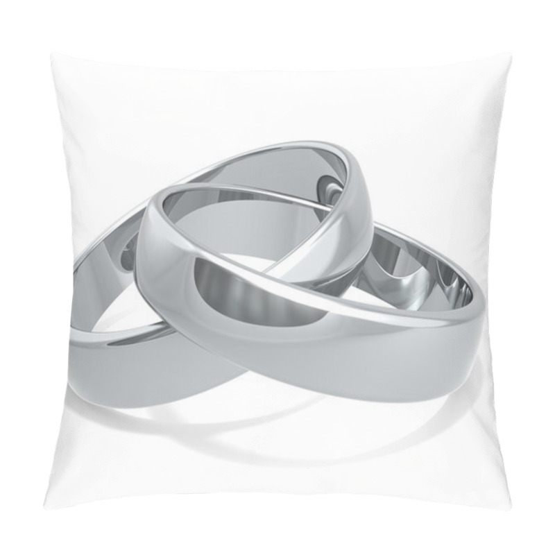 Personality  Wedding Rings Pillow Covers