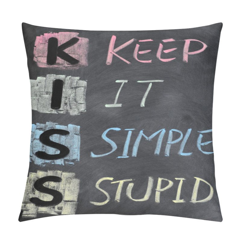 Personality  KISS Acronym Pillow Covers