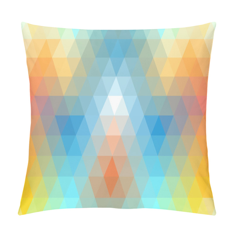 Personality  Mosaic Symmetric Seamless Pillow Covers