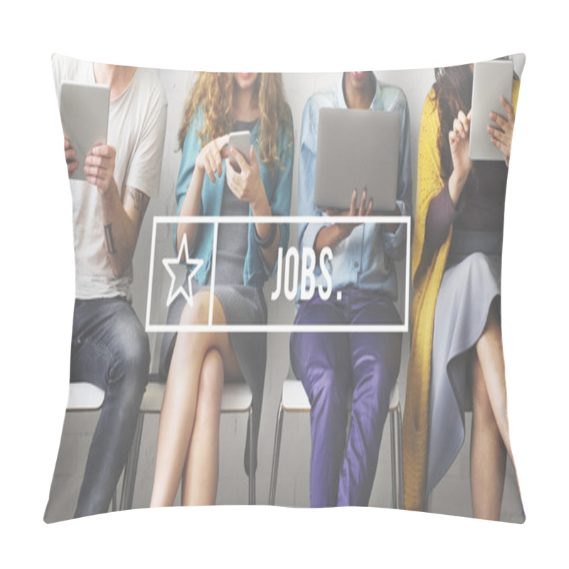 Personality  Diversity People And Jobs Pillow Covers