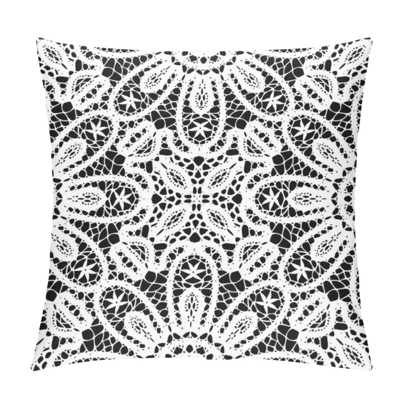 Personality  Lace Pattern, Seamless Background Pillow Covers