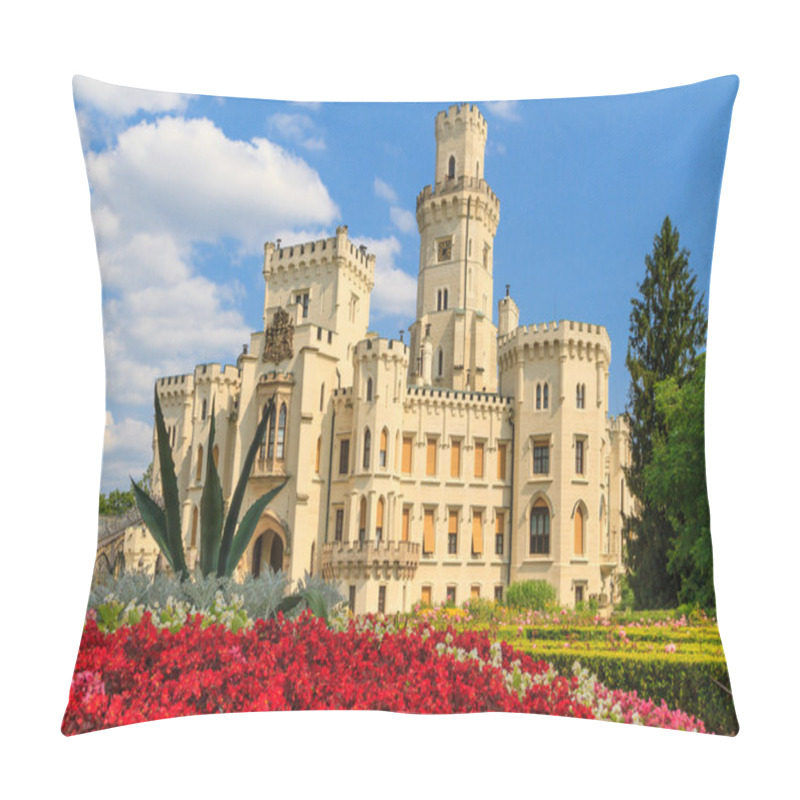 Personality  Hluboka Nad Vltavou (in German Frauenberg) Palace Pillow Covers