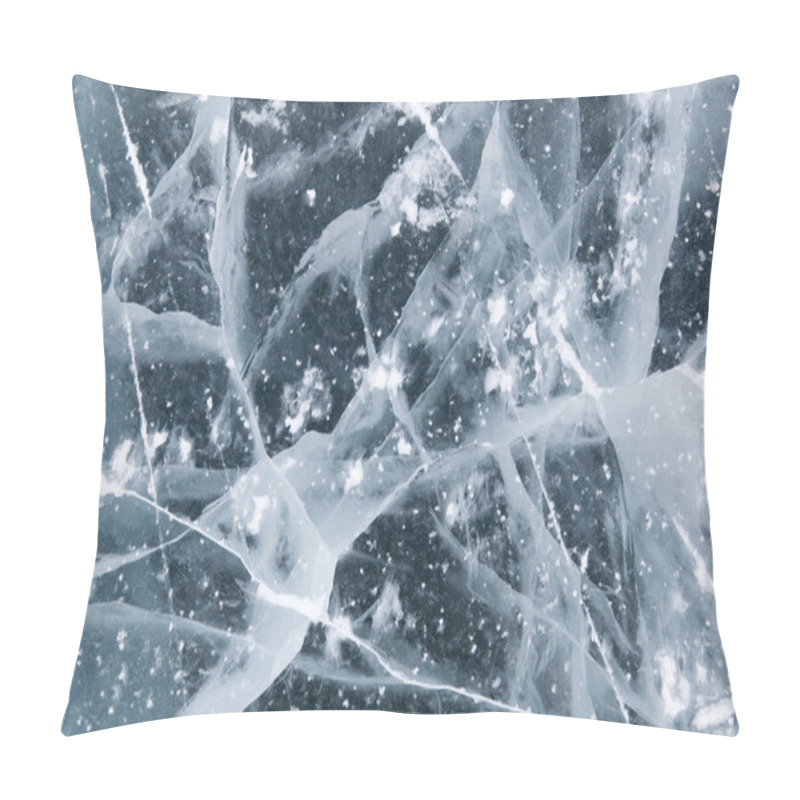 Personality  Black Ice On A Frozen Lake Pillow Covers