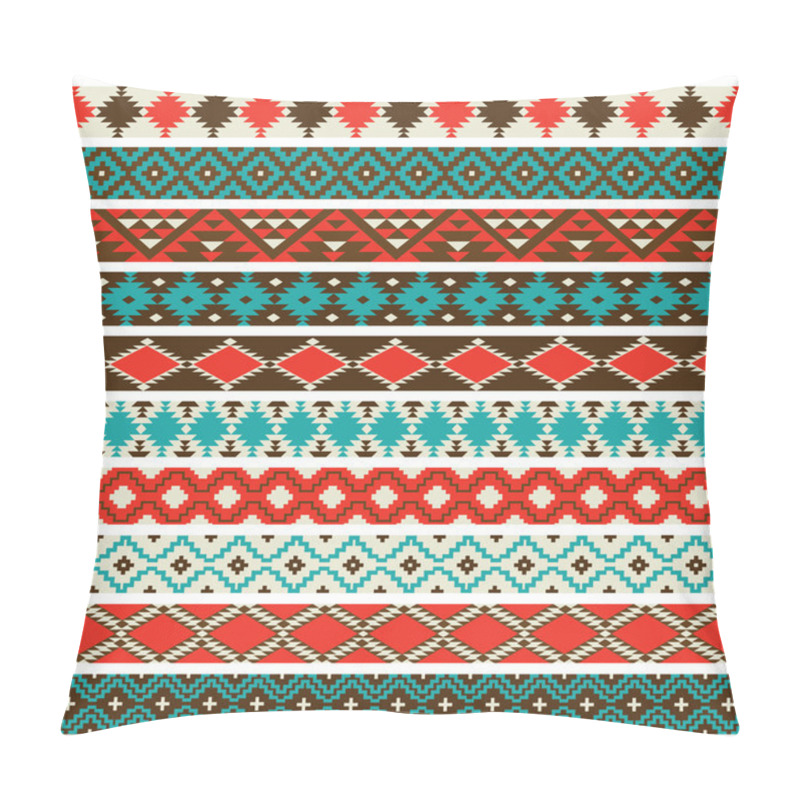 Personality  Native American Border Patterns Pillow Covers