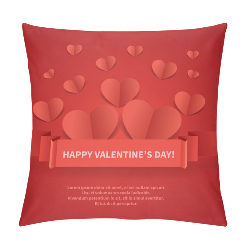 Personality  Valentine's Day Origami Card Pillow Covers