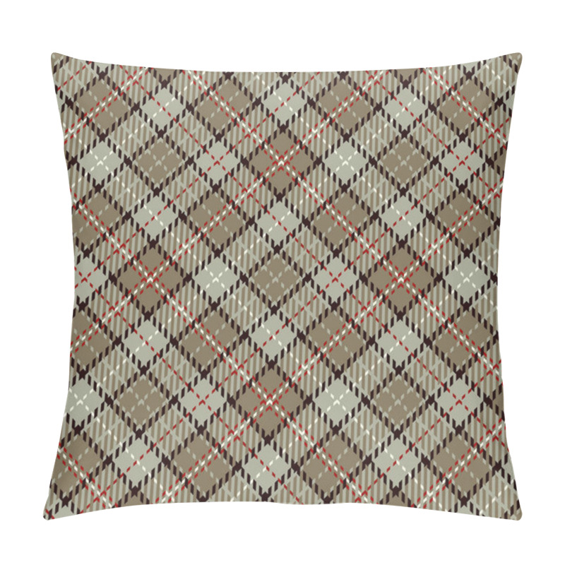 Personality  Tartan Seamless Pattern Background Pillow Covers