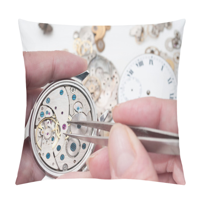 Personality  Repair Of Watches Pillow Covers