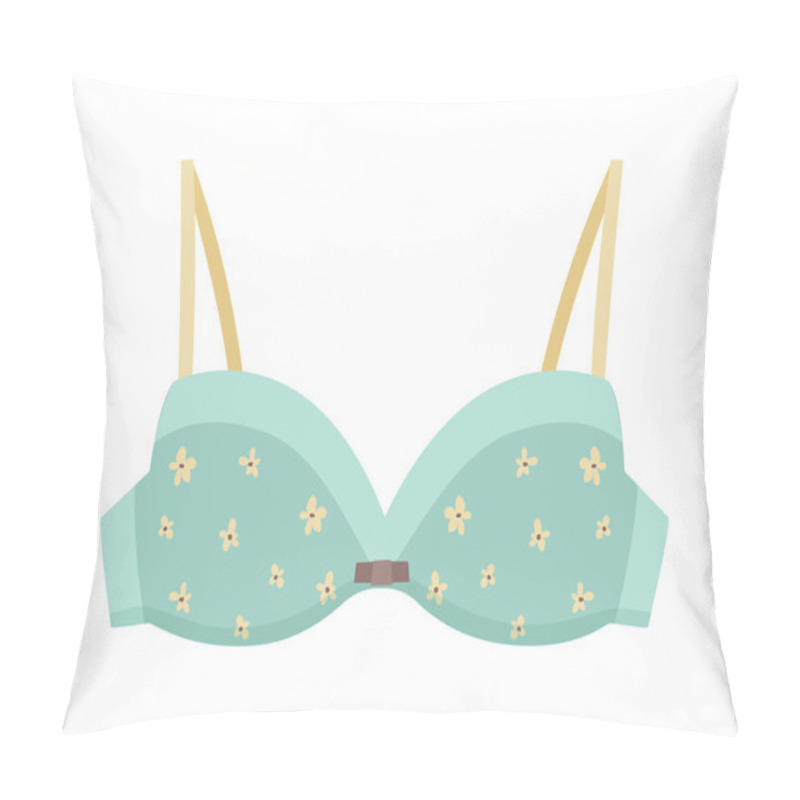 Personality  Bra Vector Illustration. Pillow Covers