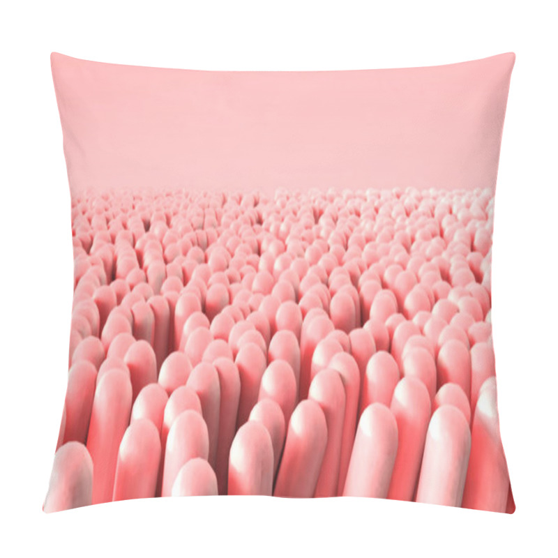 Personality  Seaweed Anemones As Background 3d Render Image Pillow Covers