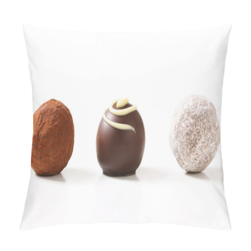 Personality  Chocolate Truffles And Pralines Pillow Covers