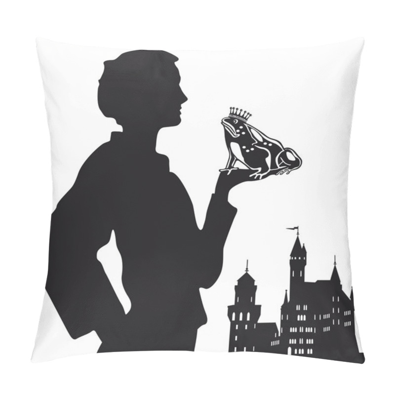 Personality  Frog Prince Waiting To Be Kissed Pillow Covers