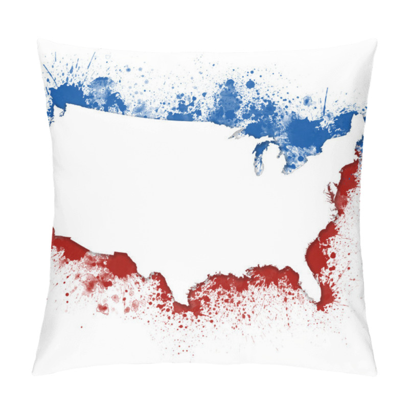 Personality  United States Patriotic Background Pillow Covers