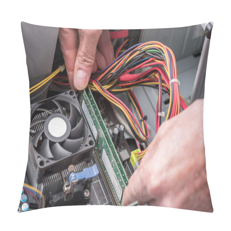 Personality  Computer Assembly Pillow Covers