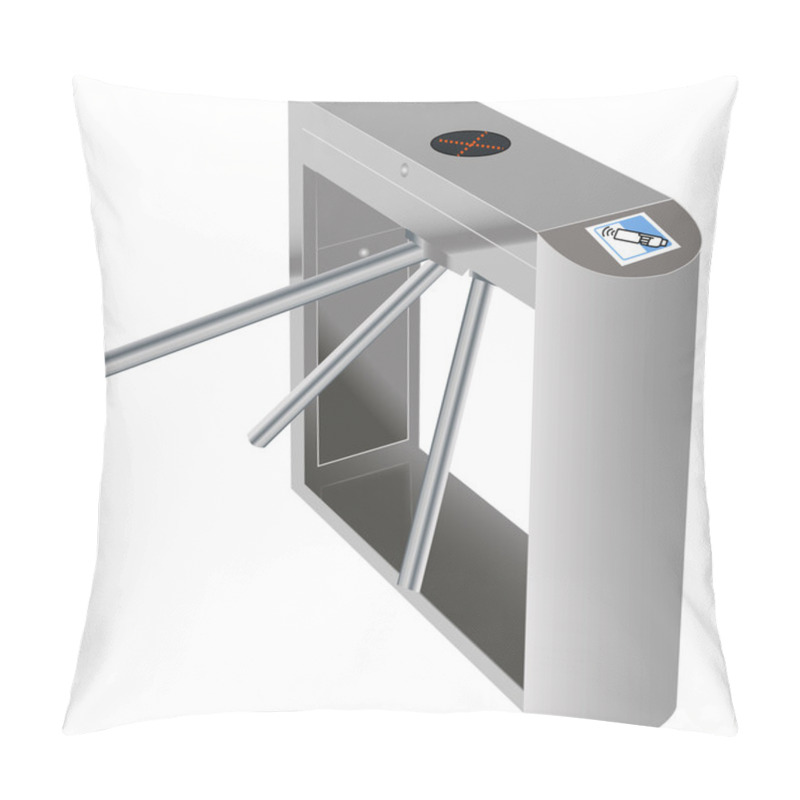 Personality  Tripod Turnstile For Entrance Pillow Covers