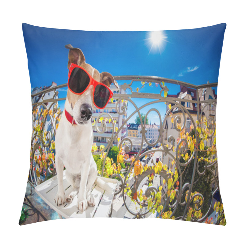 Personality  Crazy Silly Dumb Dog Fisheye Look Pillow Covers