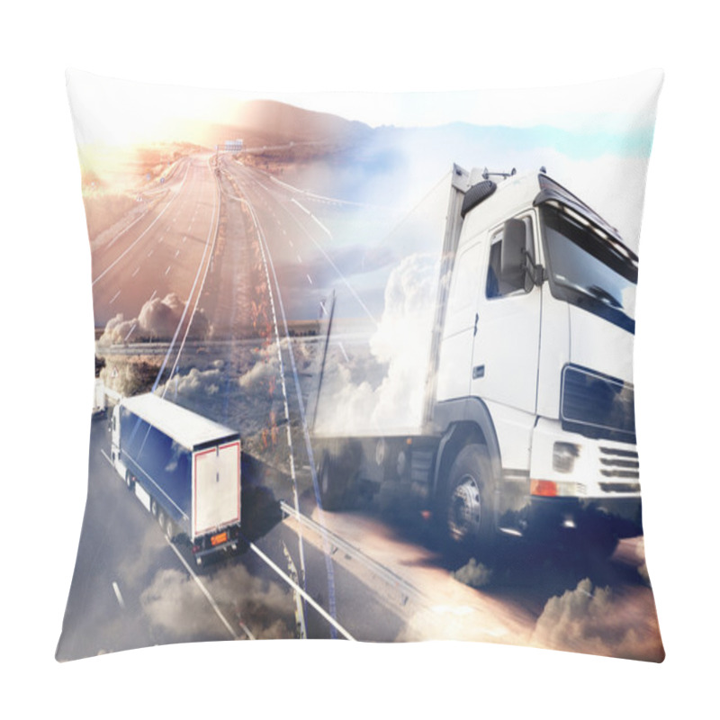 Personality  Abstract Design International Shipment And Highway Pillow Covers