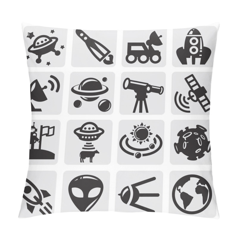 Personality  Space Set Pillow Covers