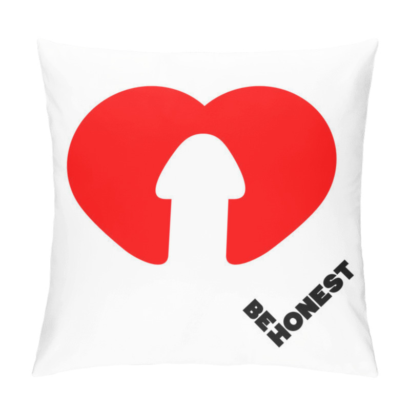 Personality  Be Honest Pillow Covers