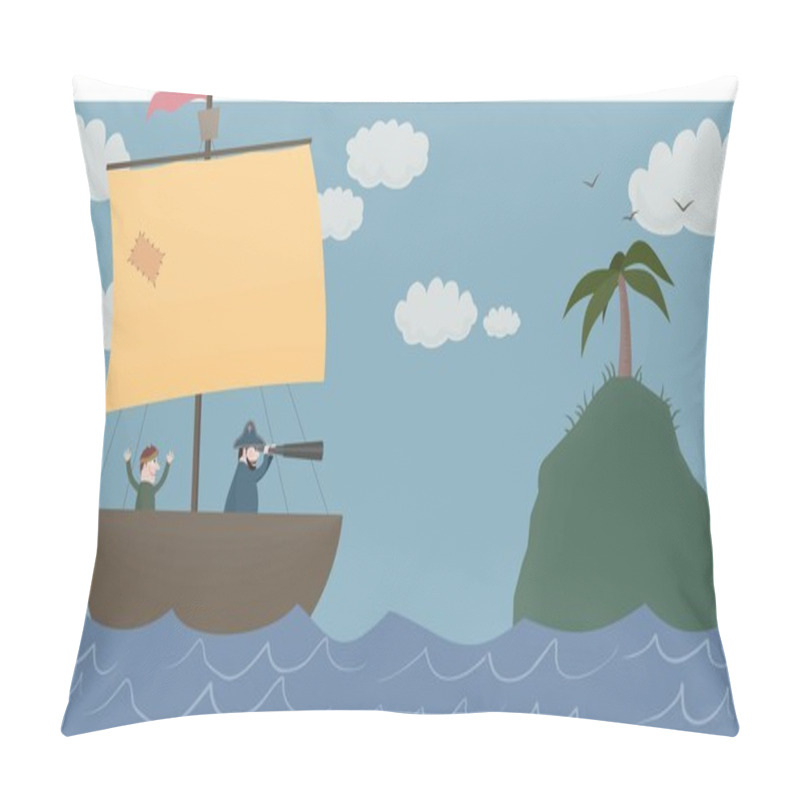 Personality  Land Ahoy! Pillow Covers