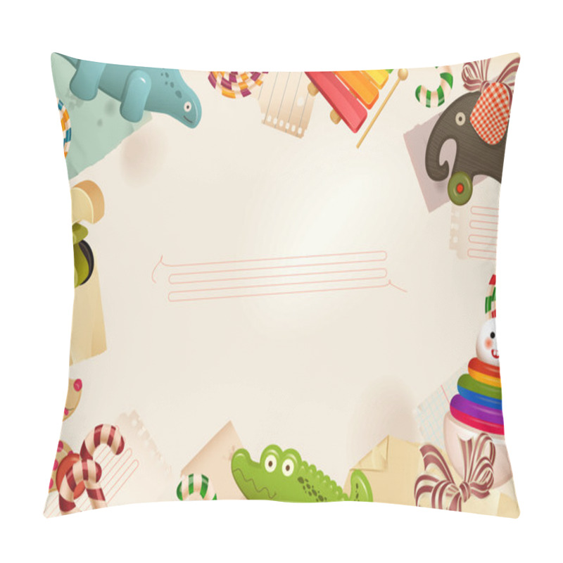 Personality  Toys, Candy & Childhood Memories Pillow Covers