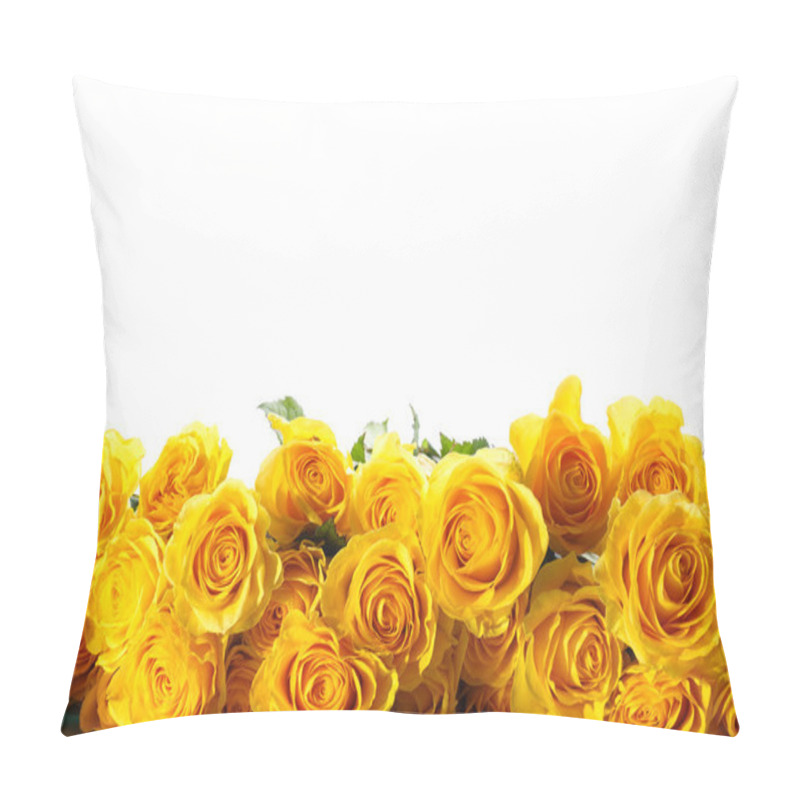 Personality  Yellow Roses Pillow Covers