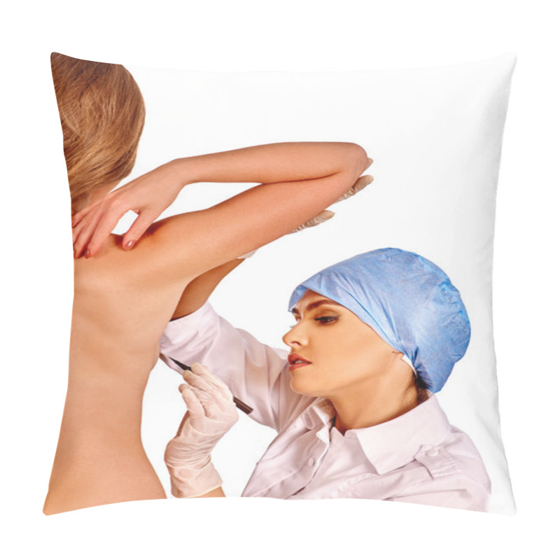 Personality  Breast Augmentation Plastic Surgery. Pillow Covers