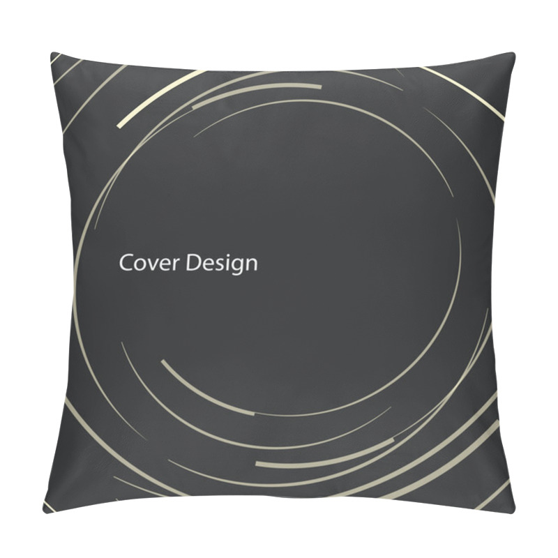 Personality  Vector Abstract Circle Design Pillow Covers