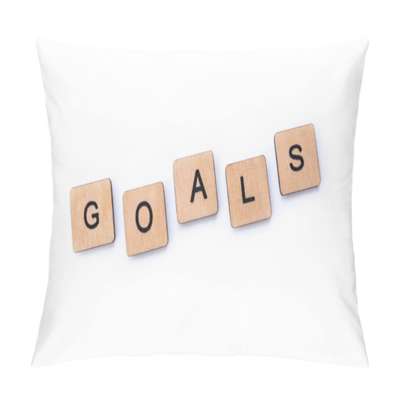 Personality  The Word GOALS Pillow Covers