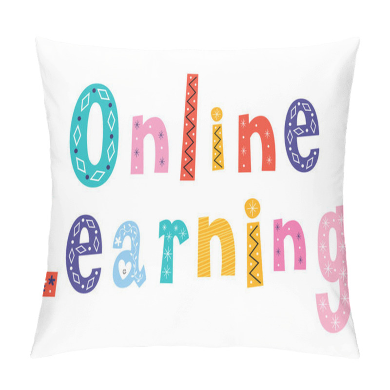 Personality  Online Learning Text Pillow Covers