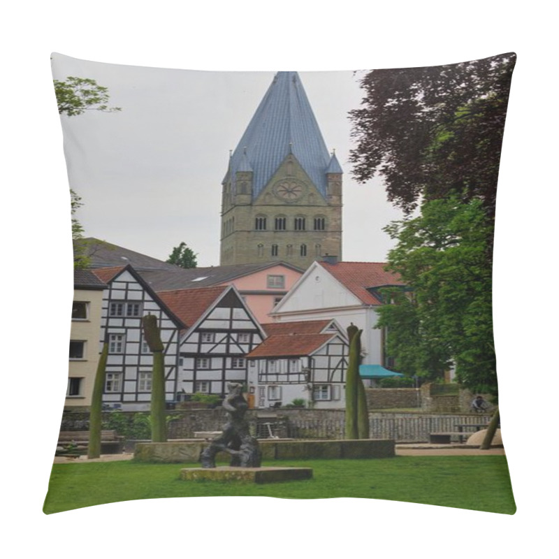 Personality  The City Of The Old Town In Soest - North Rhine-Westphalia - Germany - European Union Pillow Covers