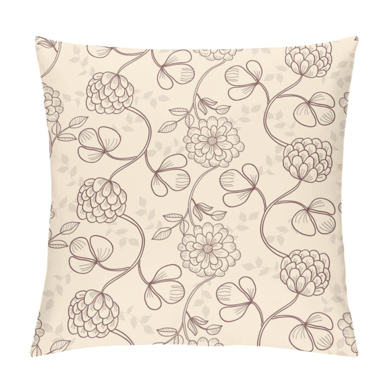 Personality  Floral Seamless Pillow Covers