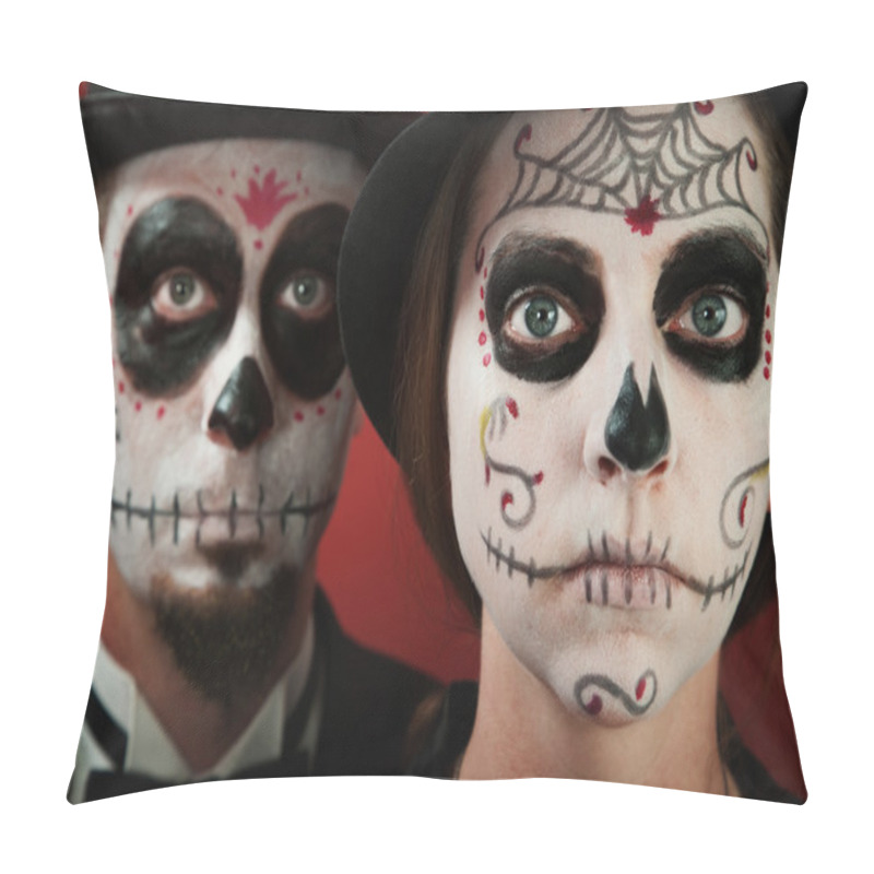 Personality  Classic All Souls Day Couple Pillow Covers